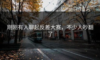 刚刚有人聊起反差大赛，不少人吵翻了