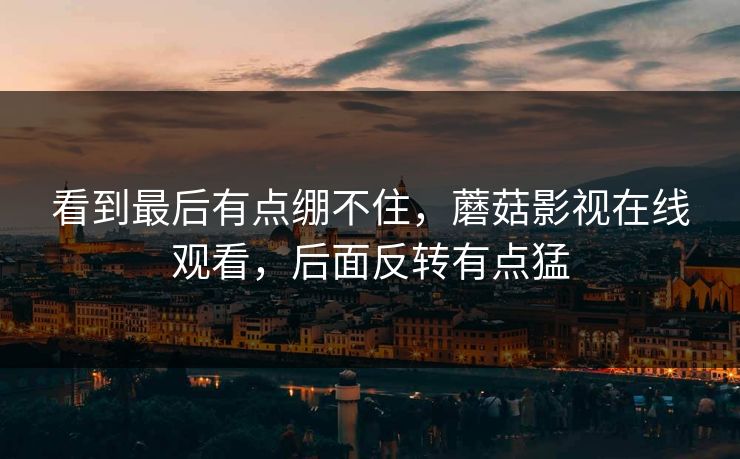 看到最后有点绷不住，蘑菇影视在线观看，后面反转有点猛